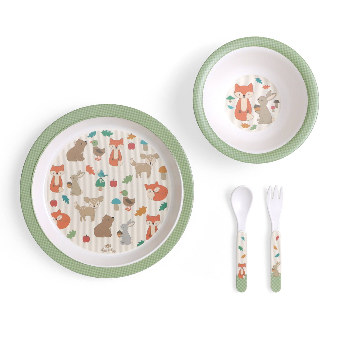 Itzy Bistro™ - 4 piece dining set: Ribbons & Roses