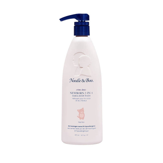 Noodle & Boo Newborn 2-in-1 Hair & Body Wash, Crème Douce, 16 oz