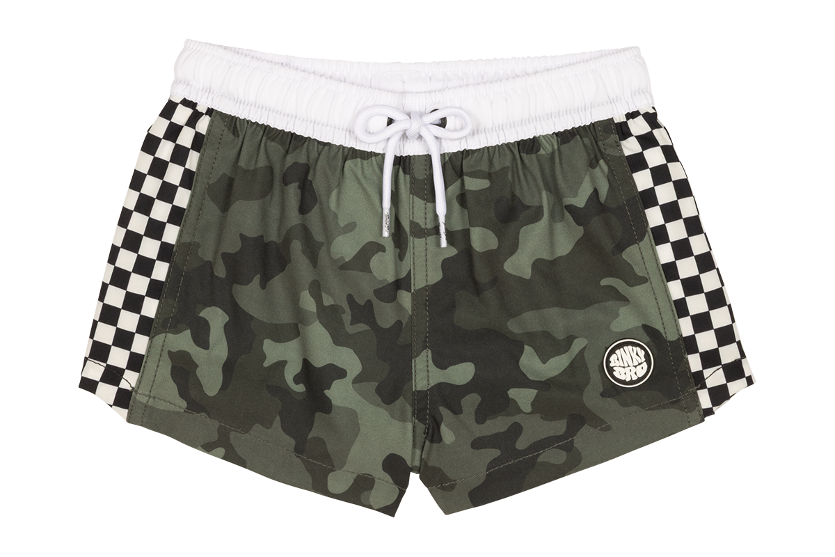 Kids Swimsuit Brovo: Camo / 10/M