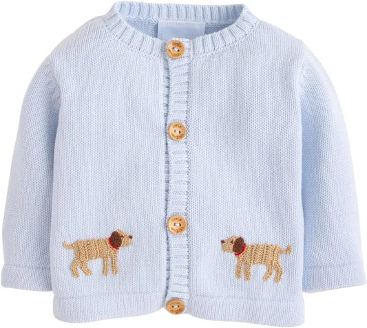 Little English Crochet Cardigan - Boy Lab