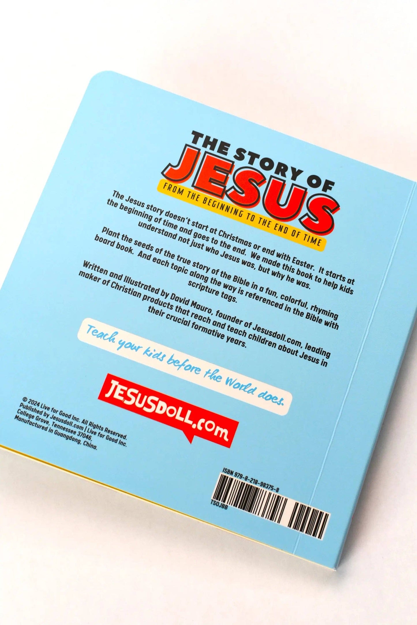 The Story of Jesus - 8.25" Paperback Book