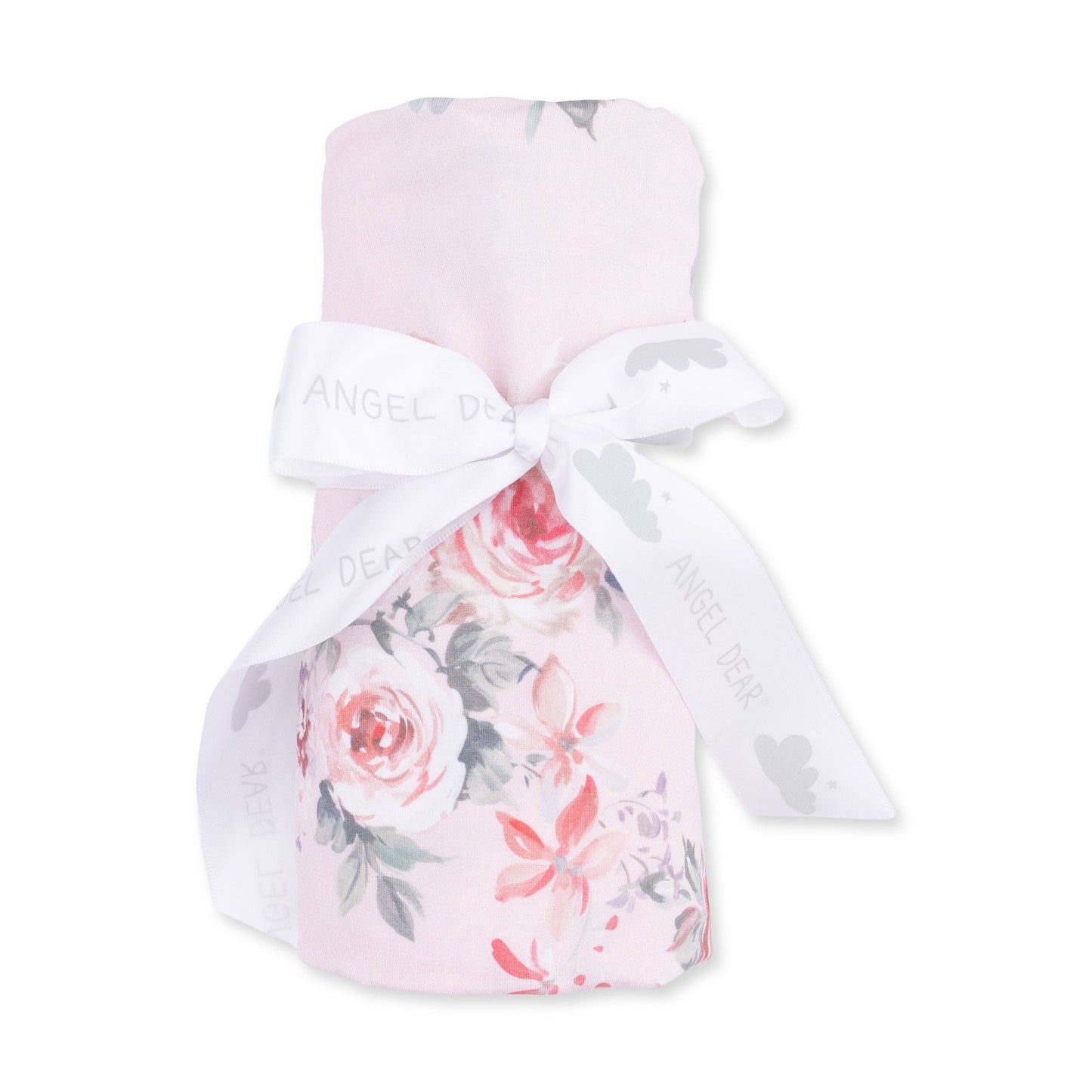 Painterly Rose Bouquets - Swaddle Blanket: 45X45