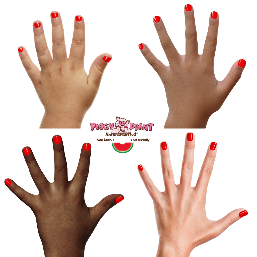 Scented Wacky Watermelon Non-Toxic Kids Nail Polish 🍉