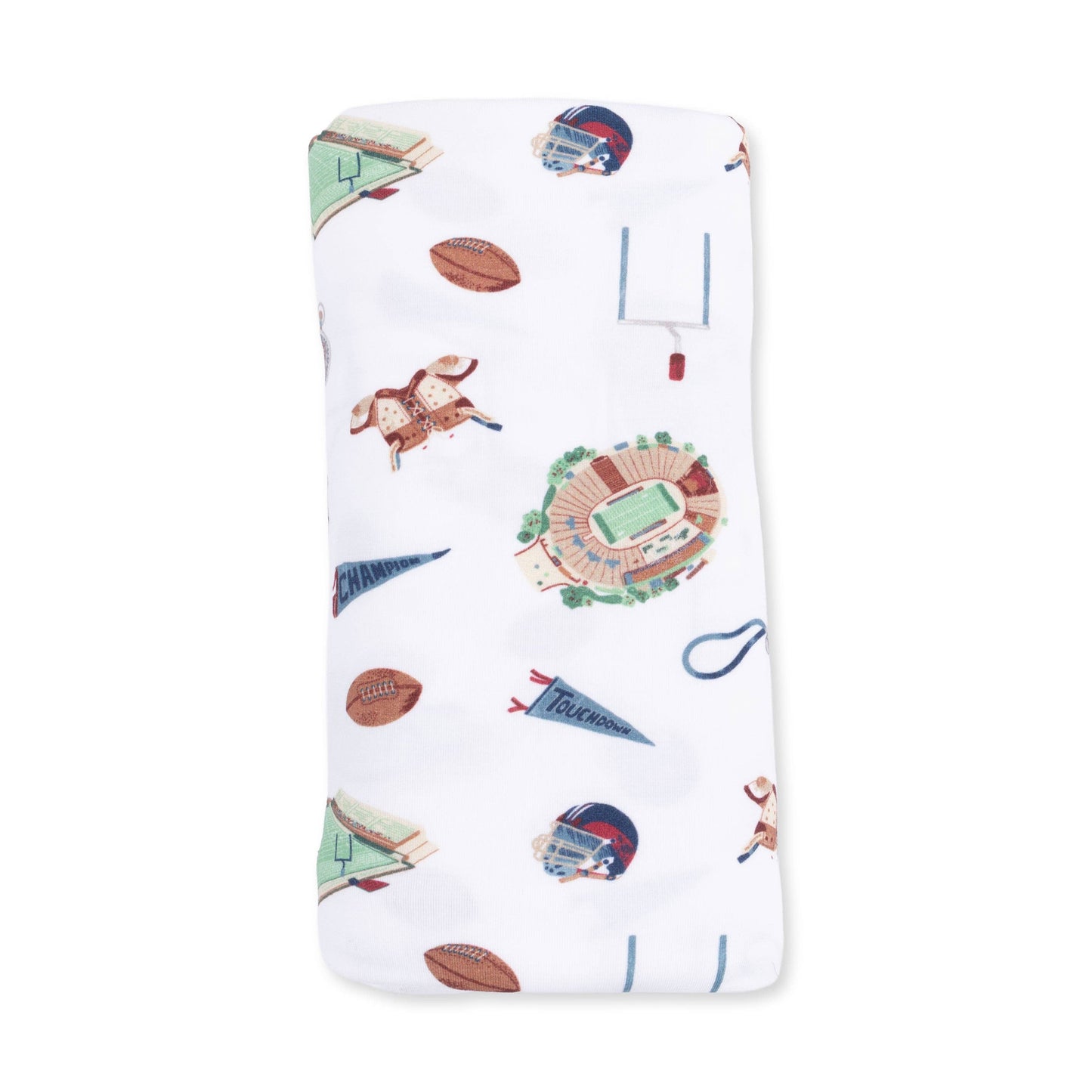 Vintage Football - Swaddle Blanket: 45X45