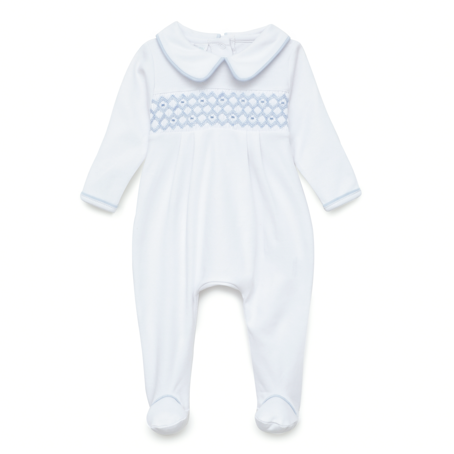 Magnolia Baby Charlie Smocked Footie
