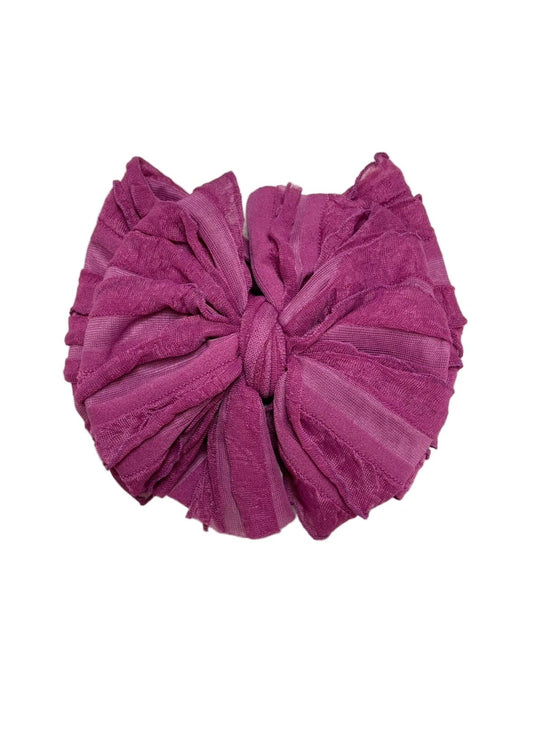 Berry Ruffled Headband