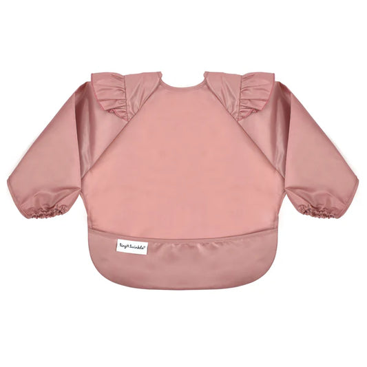 Tiny Twinkle- Mess-proof Full Sleeve Bibs/ Small (6-24 Months) / Taupe