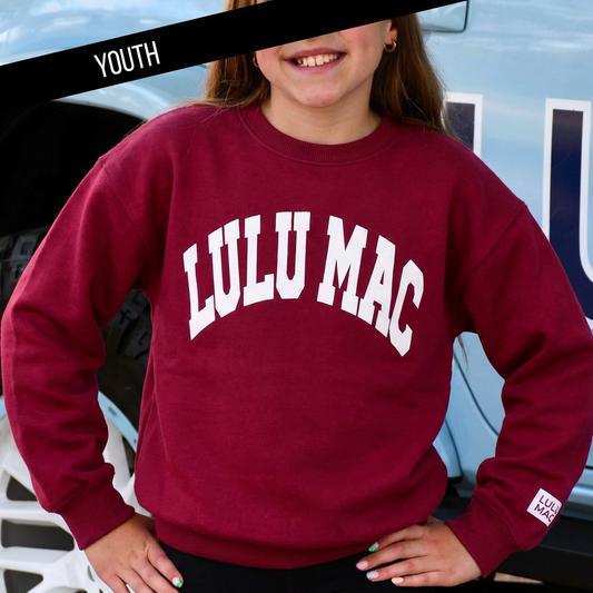 Lulu Mac Kids - Cardinal with White Puff