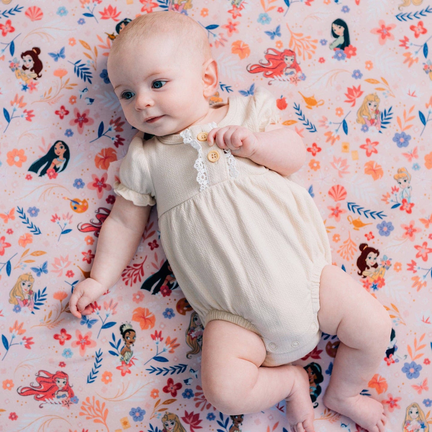 Disney Princess Power Swaddle Receiving Baby Blanket