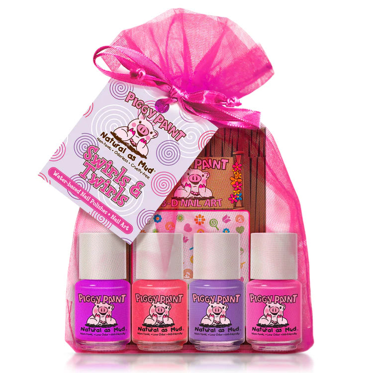 Piggy Paint-SWIRLS & TWIRLS GIFT SET