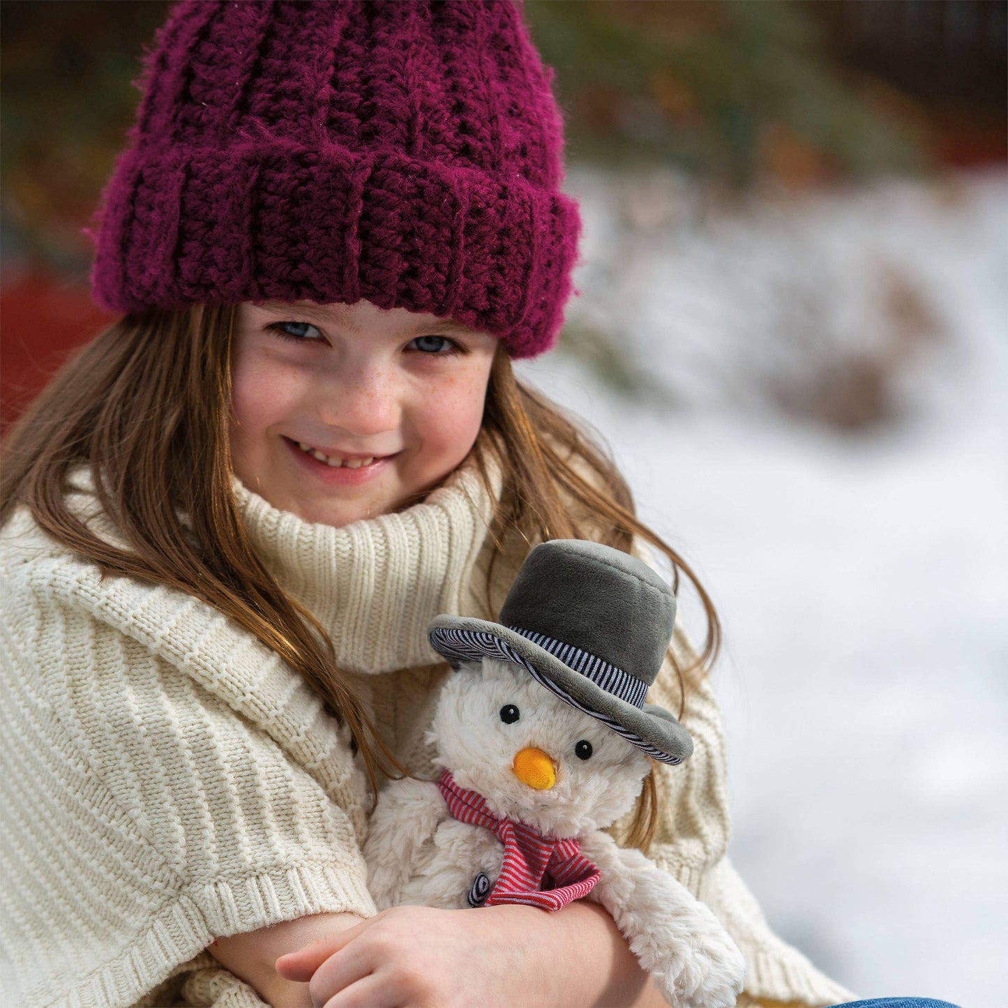 Blizzard Putty Snowman Stuffed Plush Toy