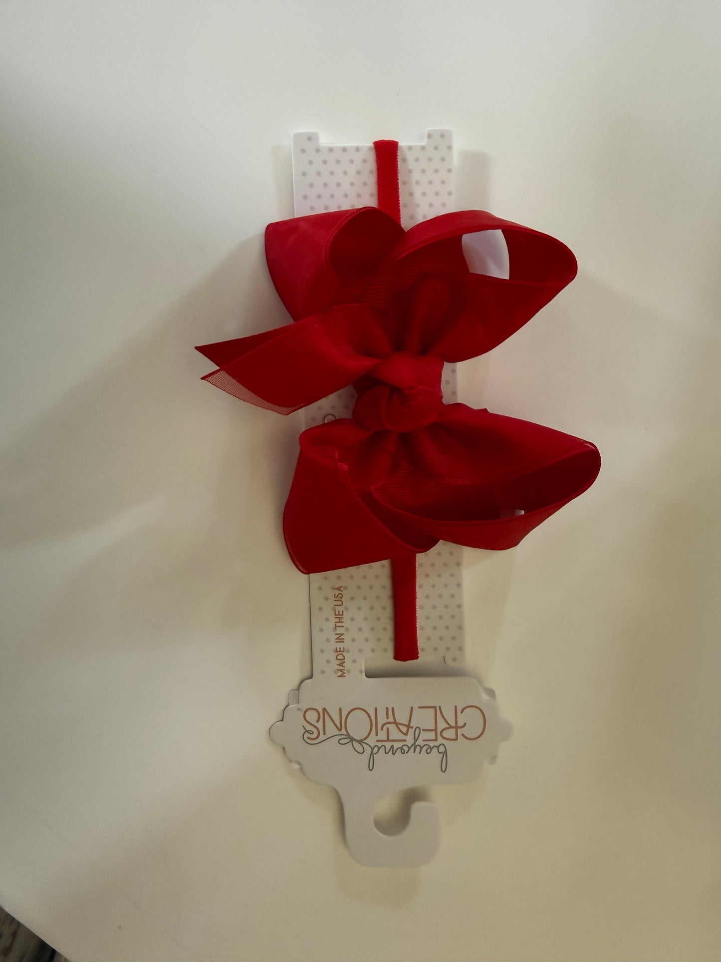 Beyond Creations Red Pantyhose Headband: One Size Fits Most