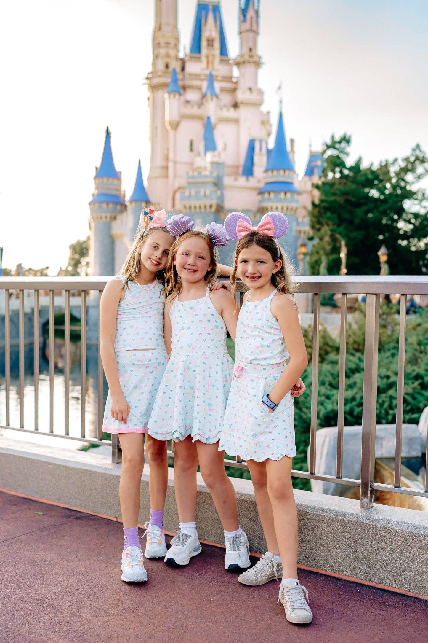 Main Street Magic Scallop Athleisure Dress
