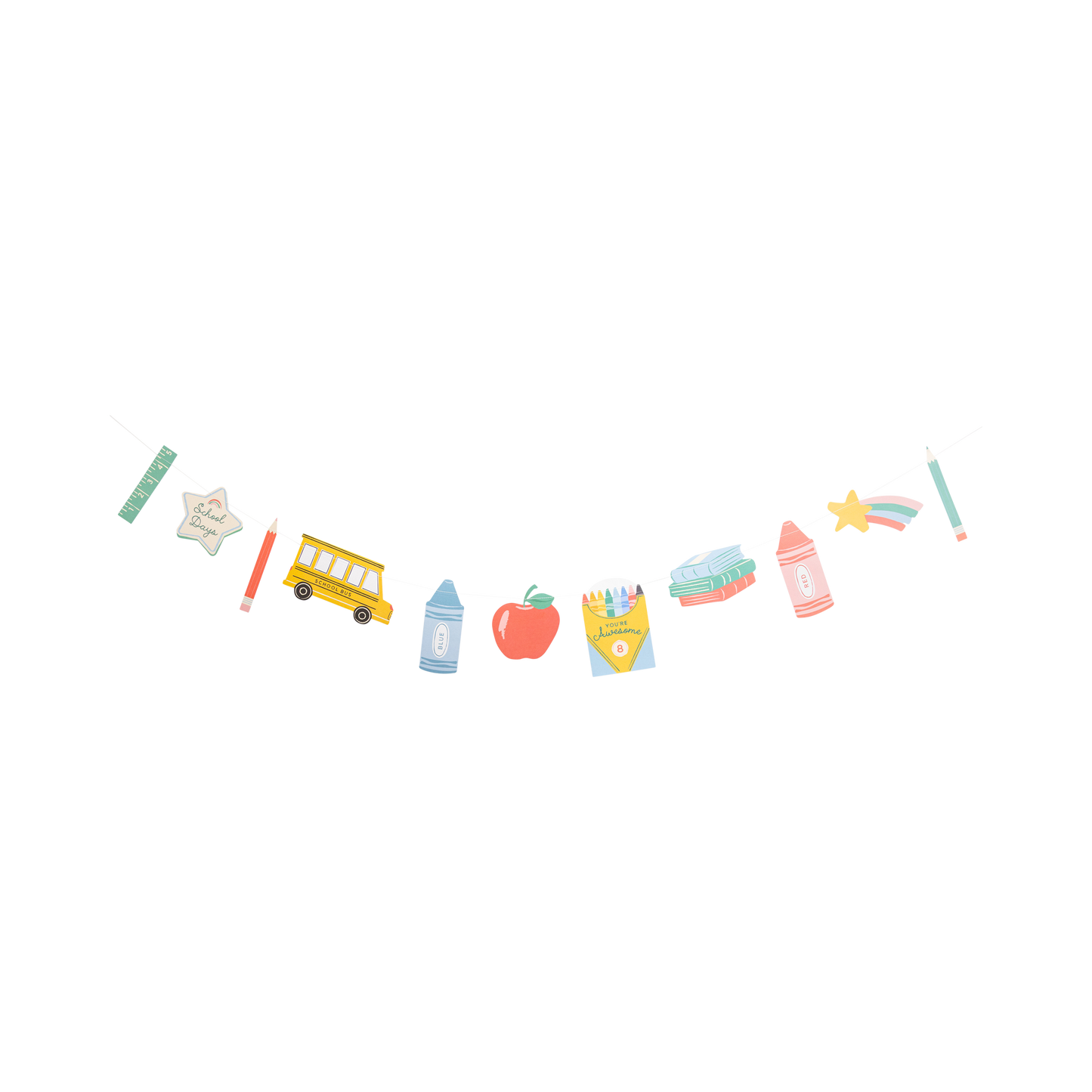 School Icons Banner