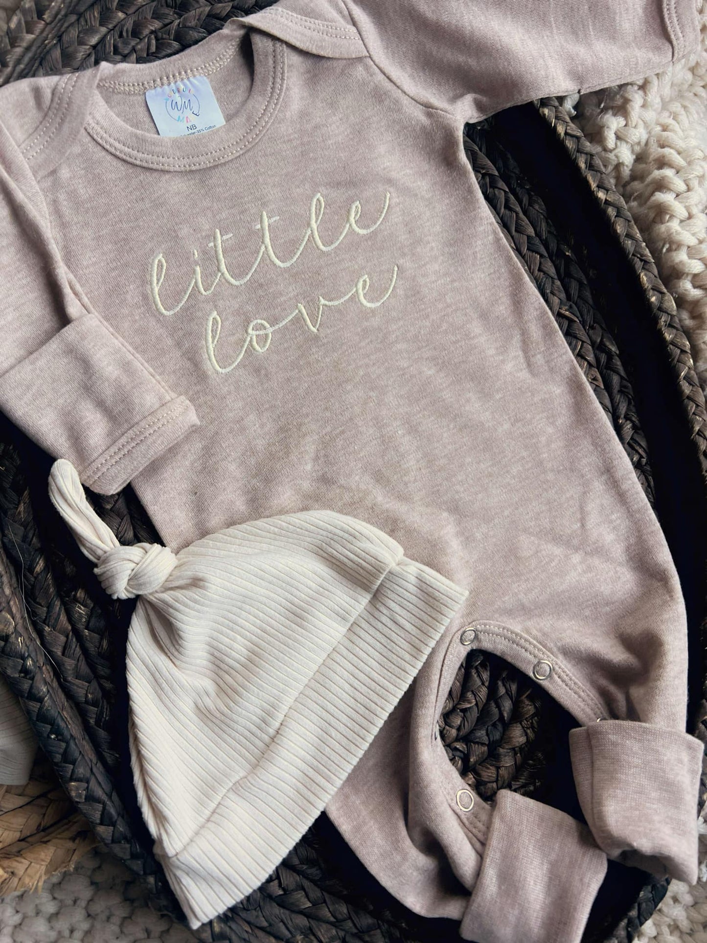 Baby Romper | Girl or Boy Outfit Little Love - Valentine: Preemie / Romper Only