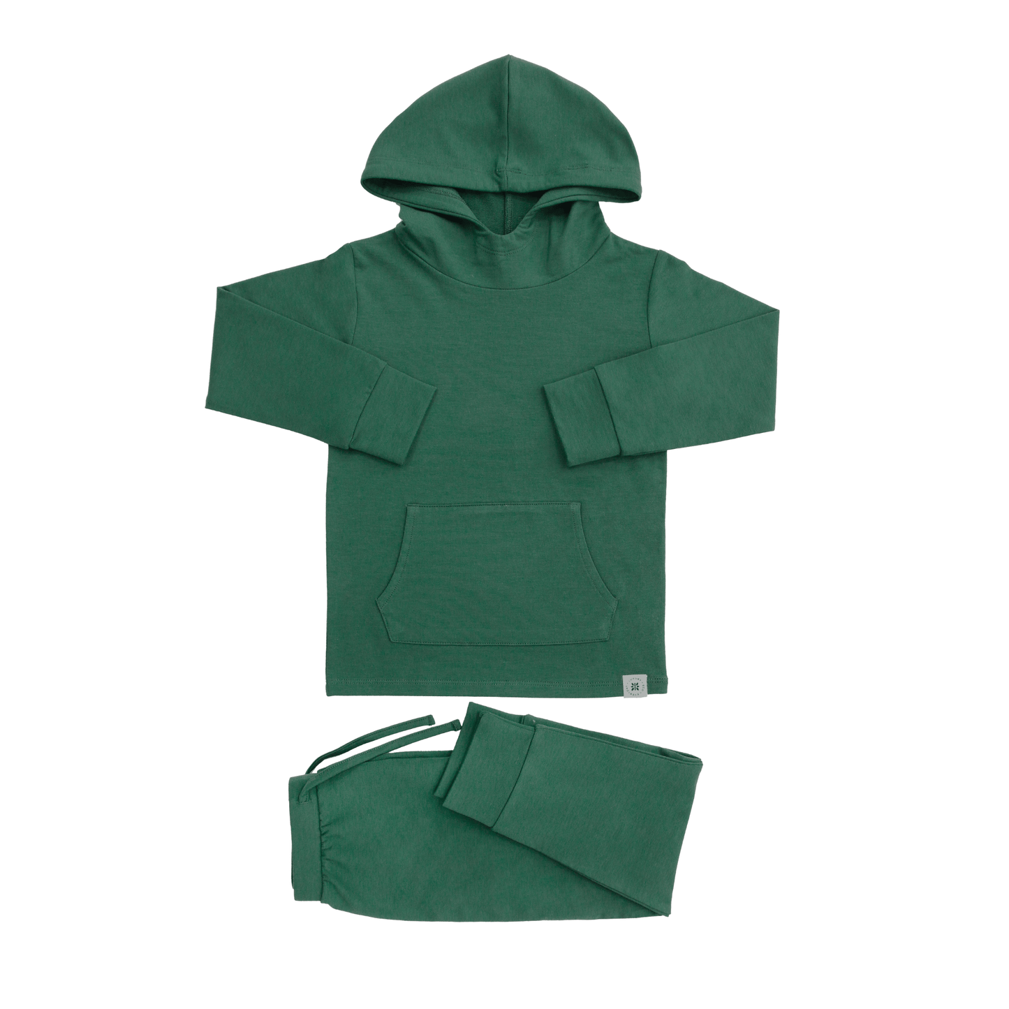 Sweet Bamboo Alpine Green French Terry