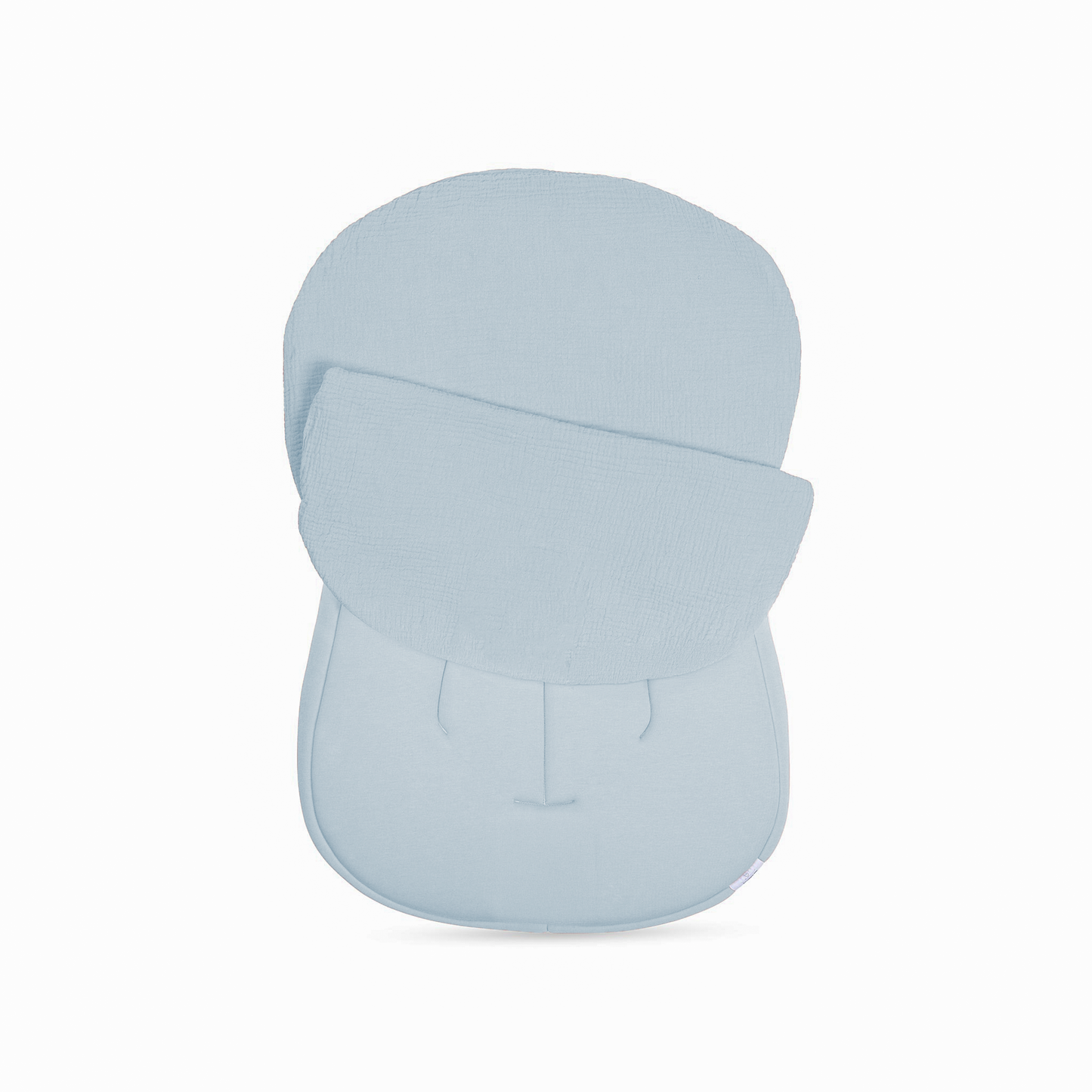 Lounger Curve Muslin Cover | Bluebell