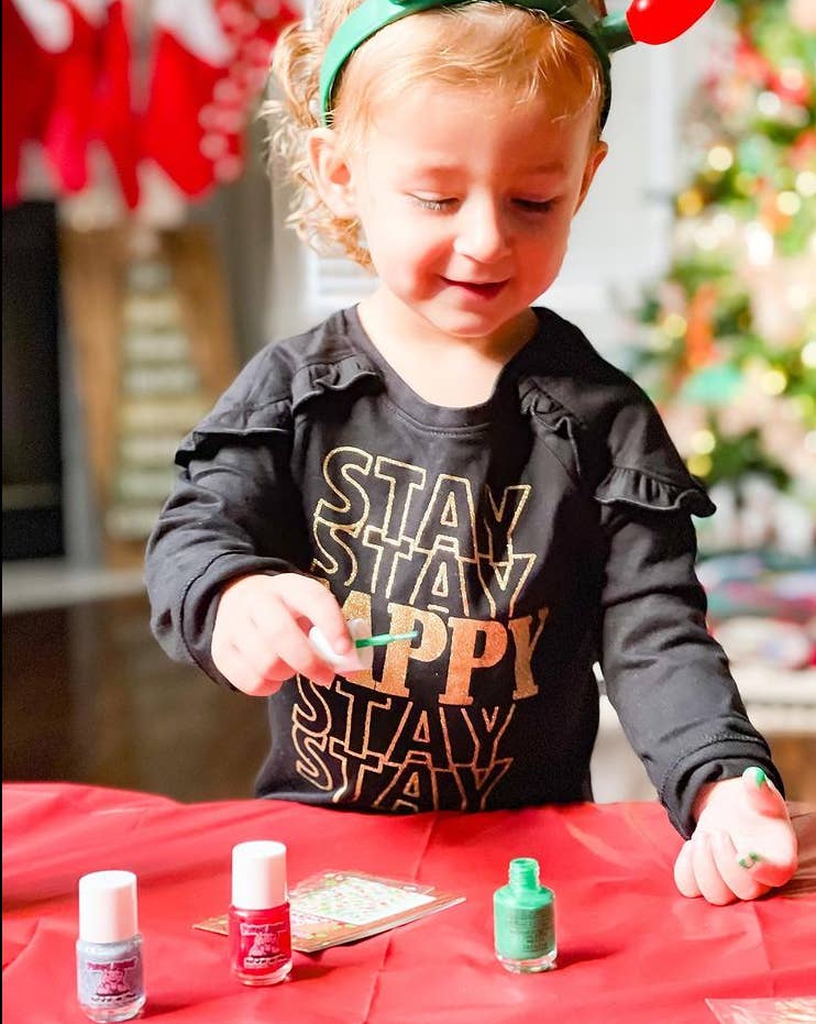 Christmas Cutie Nail Art Non-Toxic Kids Nail Polish