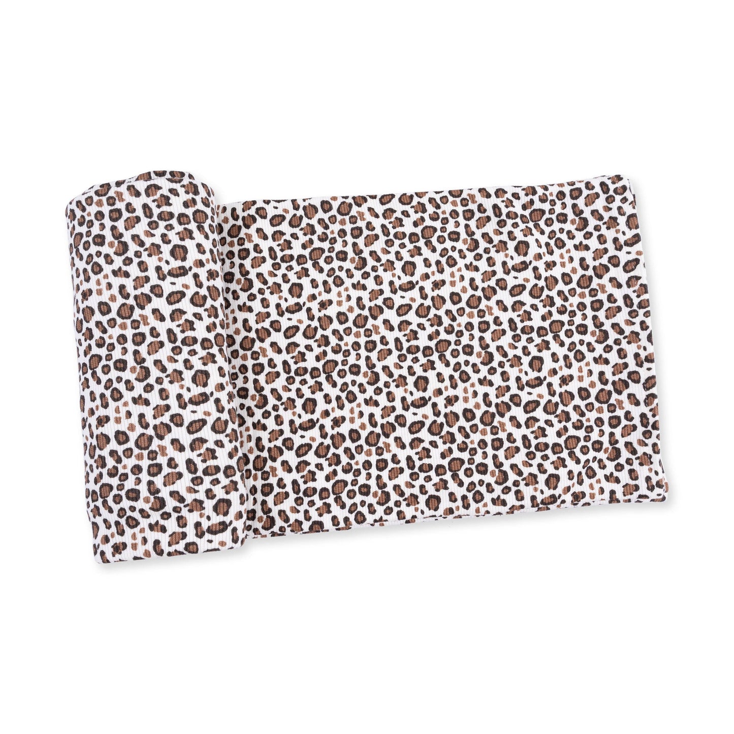 Leopard Rib - Swaddle Blanket: 45X45