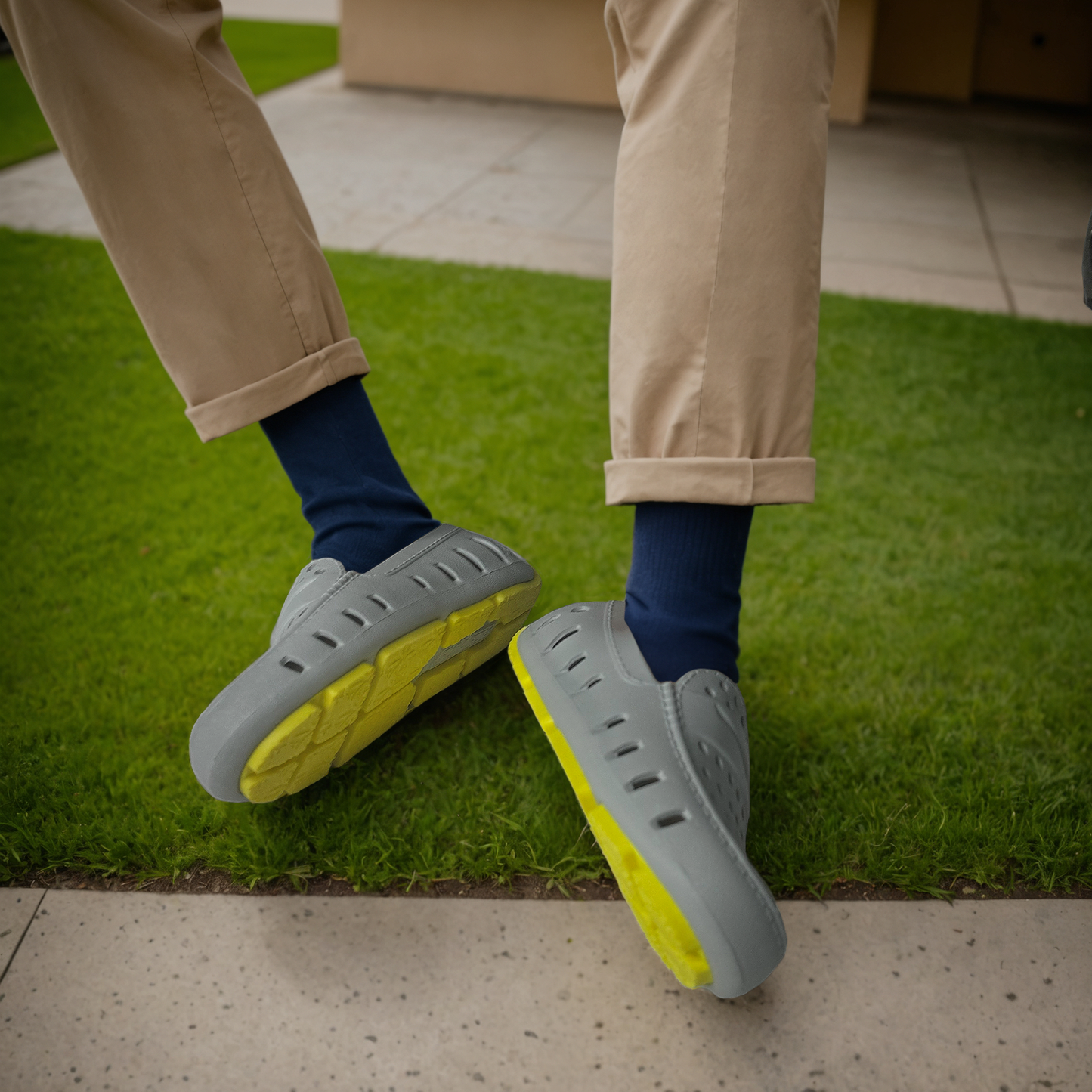PRODIGY DRIVER - HARBOR MIST GRAY/LEMON TONIC - KIDS: J1