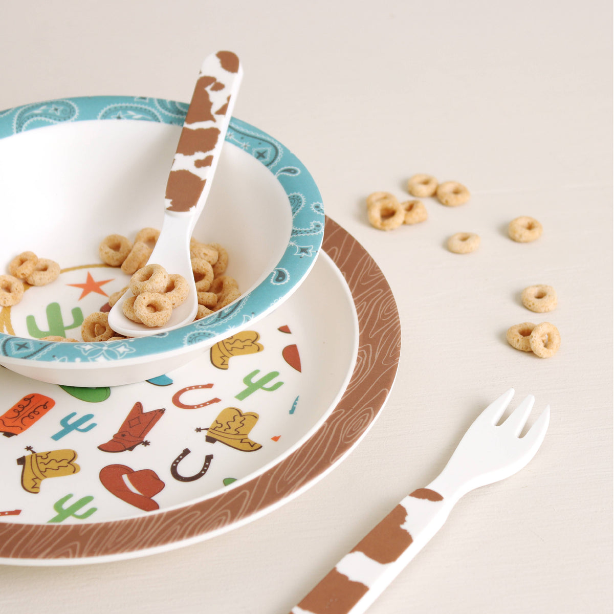 Itzy Bistro™ - 4 piece dining set: Ribbons & Roses