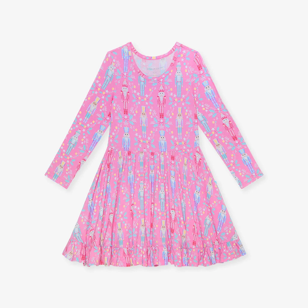 Posh Peanut Nutcracker Twirl Dress