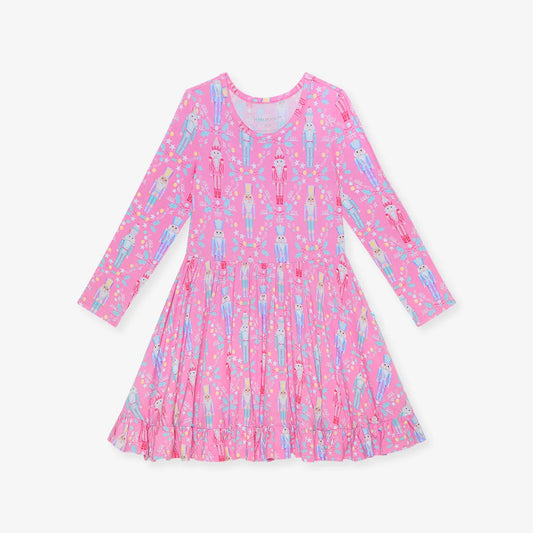 Posh Peanut Nutcracker Twirl Dress