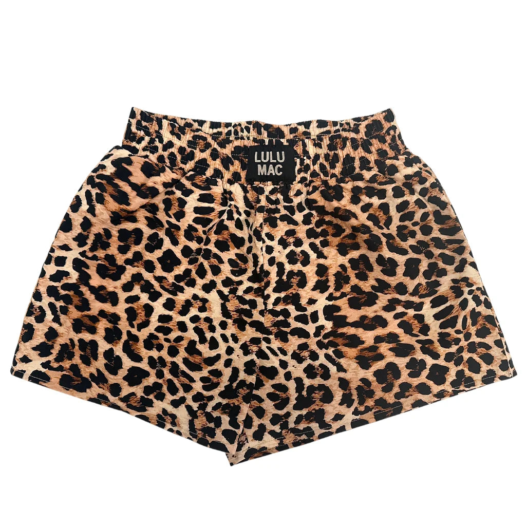 Lulu Mac Kids/Adult - Leopard Shorts