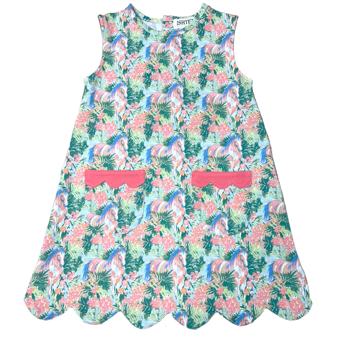 Horse Girl’s Dress