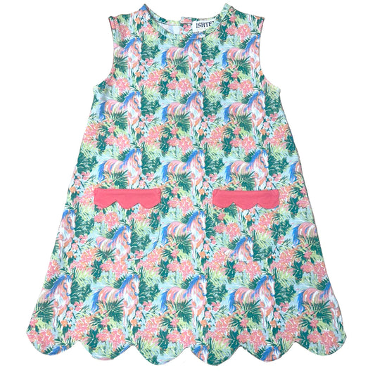 Horse Girl’s Dress