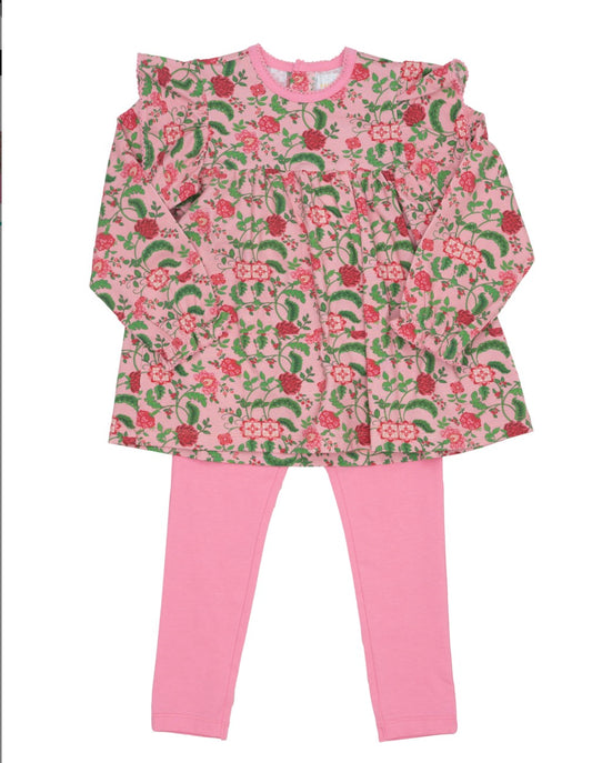 The Oaks- Mary Reese Petalberry Pink Legging Set