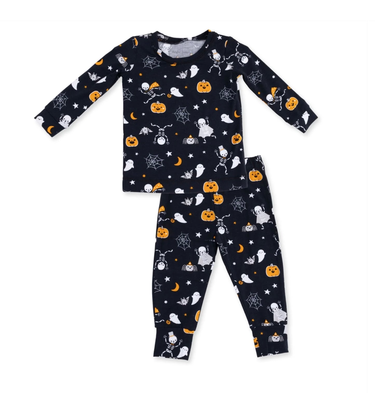 Angel Dear Halloween Skeleton Buddies Glow in the Dark Loungewear Set