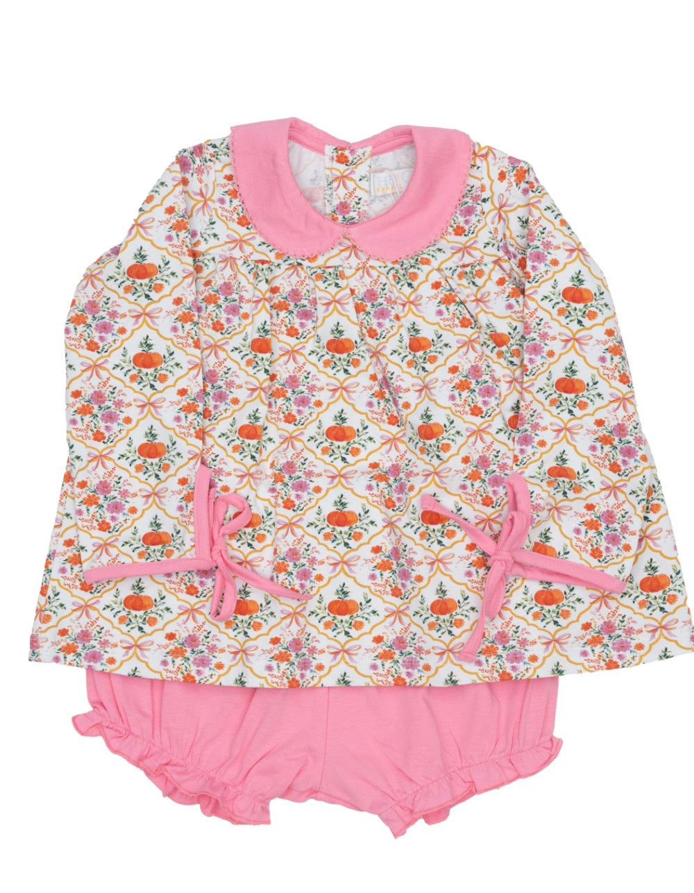 The Oaks- Mary Charlotte Pretty Pumpkin Bloomer Set
