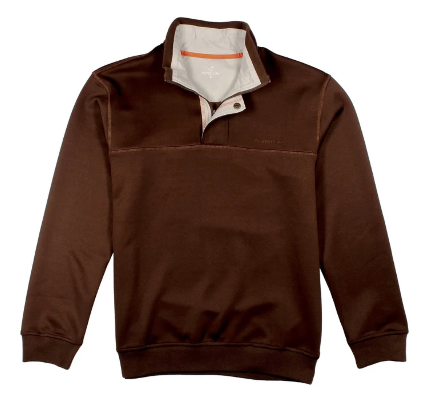 Properly Tied Boys Kennedy Pullover Bark