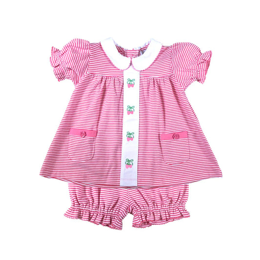 Strawberry Girl’s Short Set