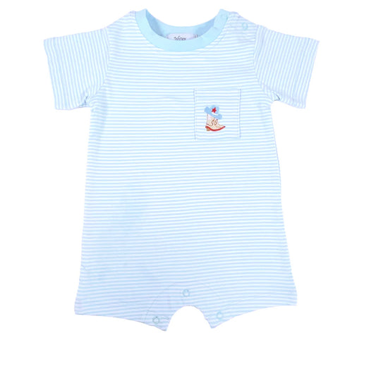 Cowboy Boy’s Romper