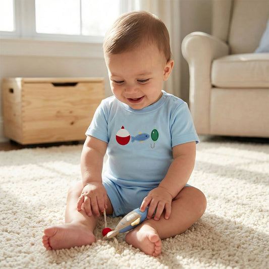 Fishing Lure Boy’s Romper