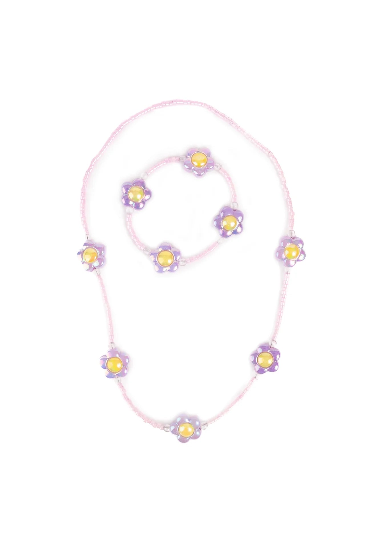 Great Pretenders Crazy for Daisies Necklace & Bracelet Set