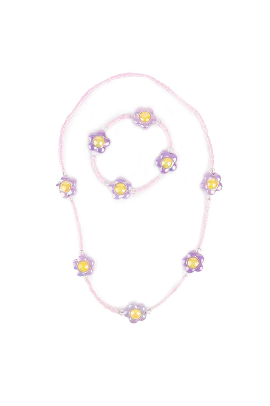 Great Pretenders Crazy for Daisies Necklace & Bracelet Set