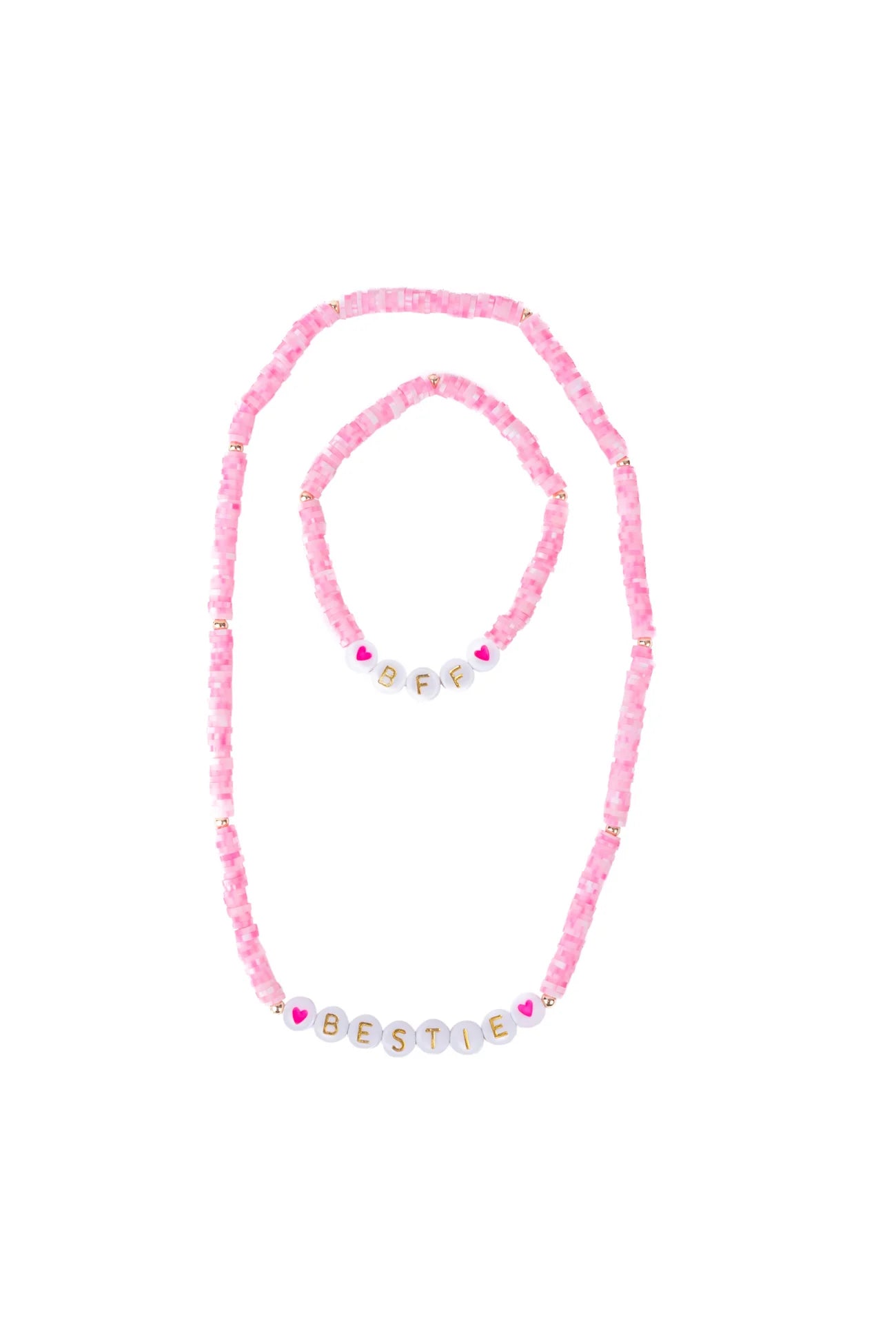 Great Pretenders Bestie Necklace & Bracelet Set