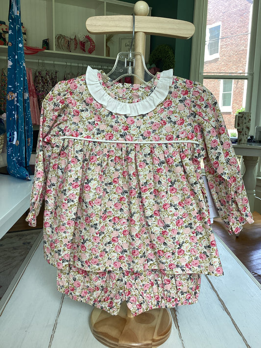 Remember Nguyen Reagan Bloomer Set- Pink Rose