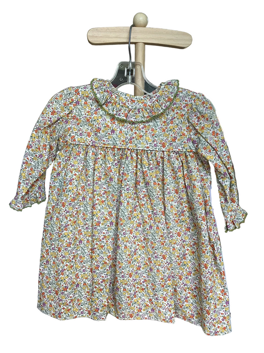 Remember Nguyen Drew Dress- Yellow Flower