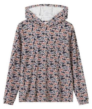 Meripex-Kids Lightweight Hoodie- River(Tundra) Camo