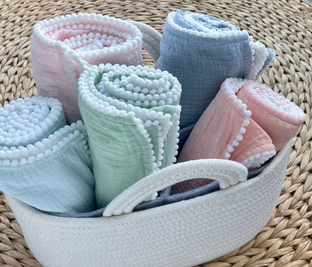 A Soft Idea Cotton Muslin Swaddle Blanket