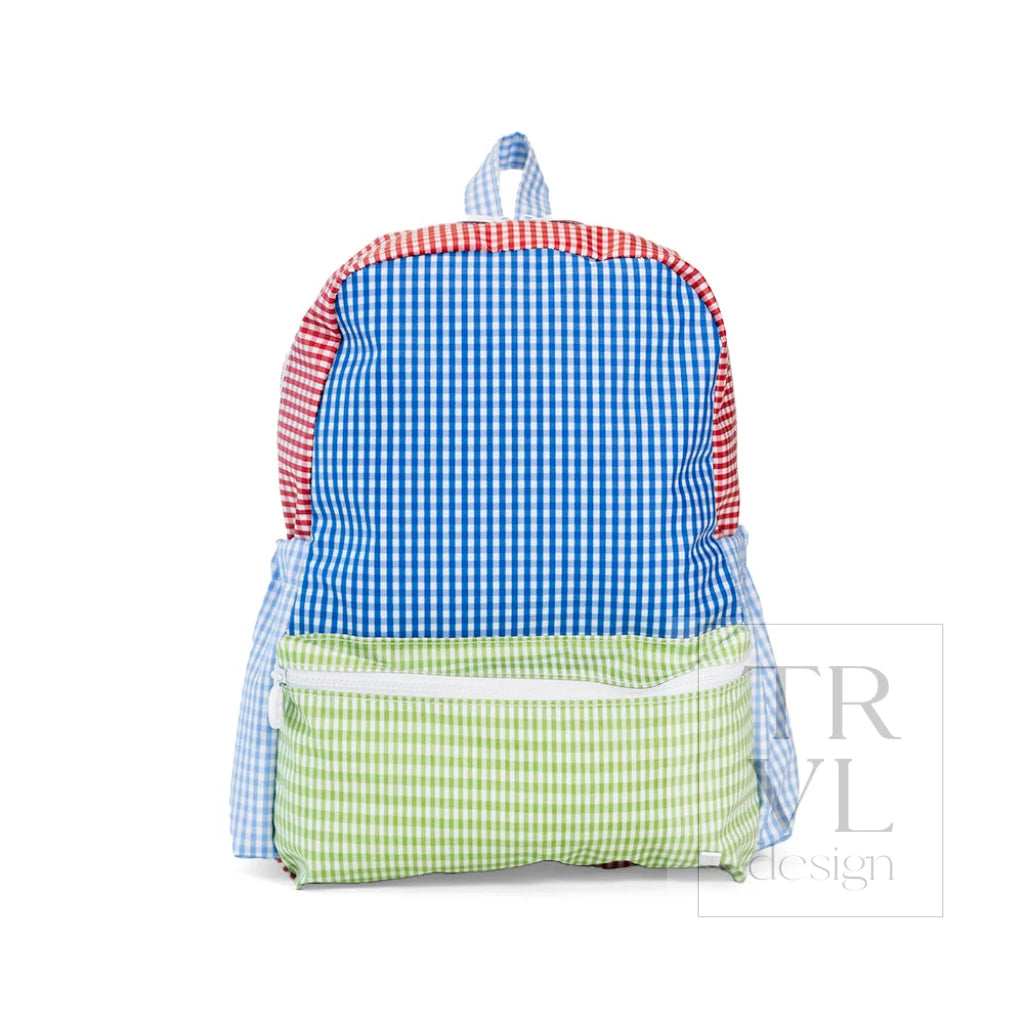 TRVL Design Backpacker- PATCH BLUE