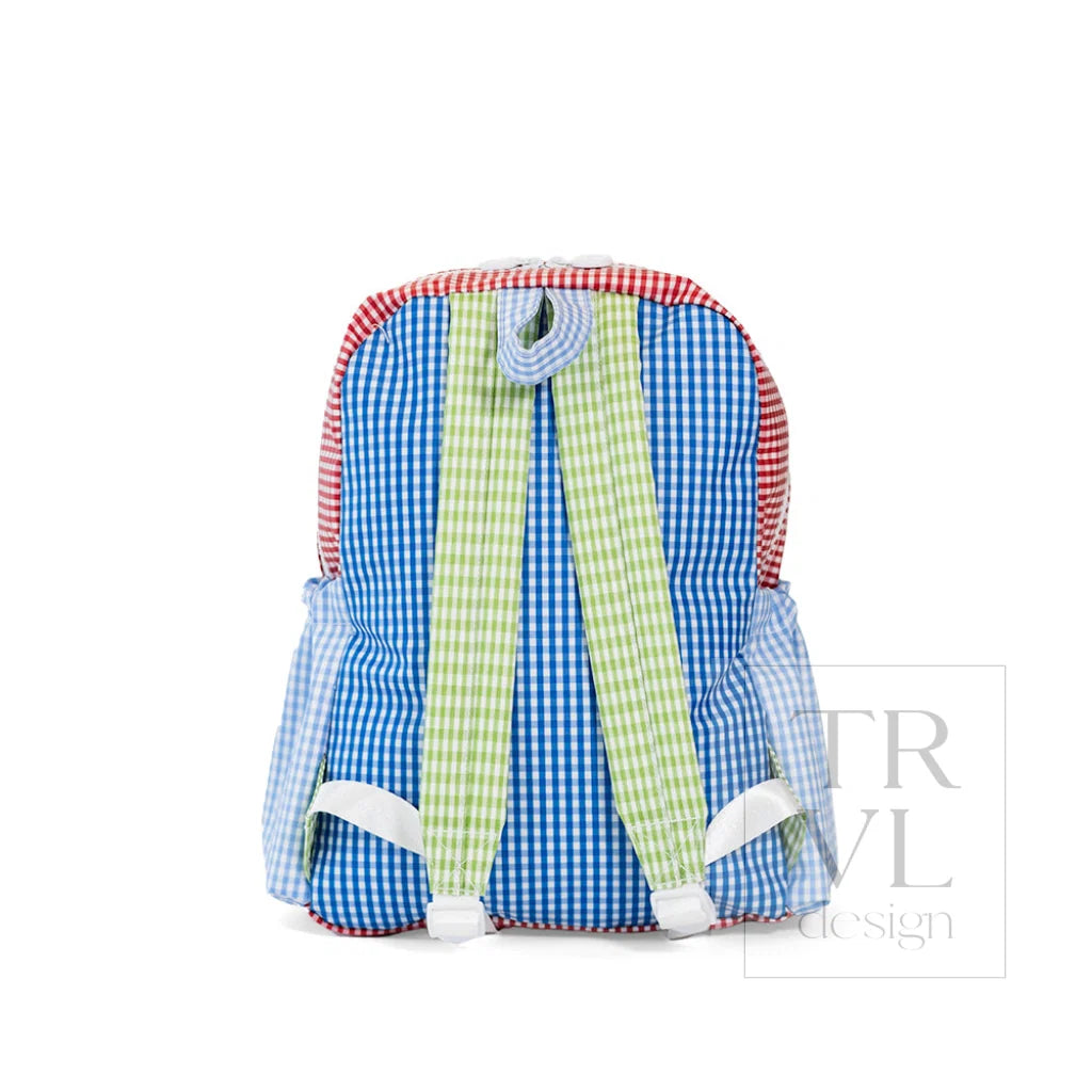TRVL Design Backpacker- PATCH BLUE