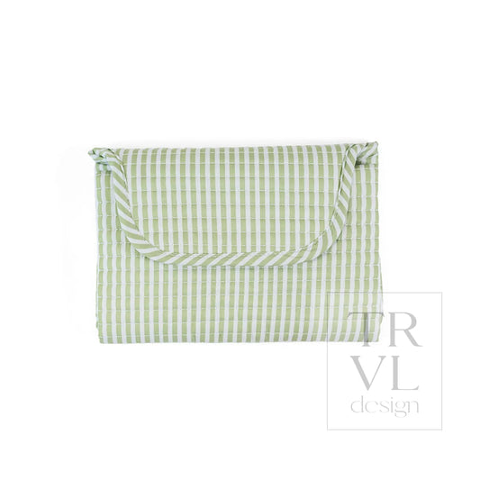 TRVL Design Changing Mat-PIMLICO STRIPE SAGE