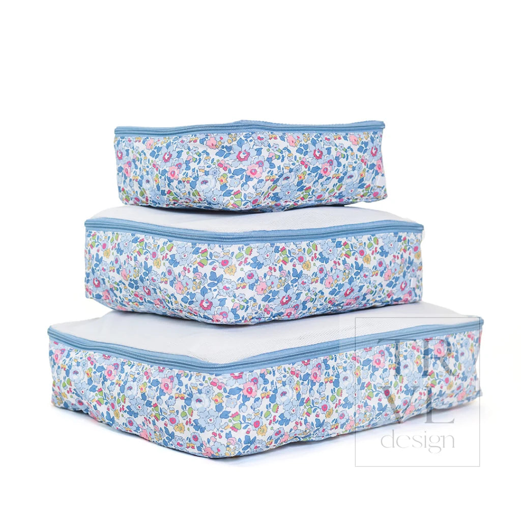 TRVL Design Luxe Packing Squad-PACKING CUBES BRIDGEHAMPTON FLORAL