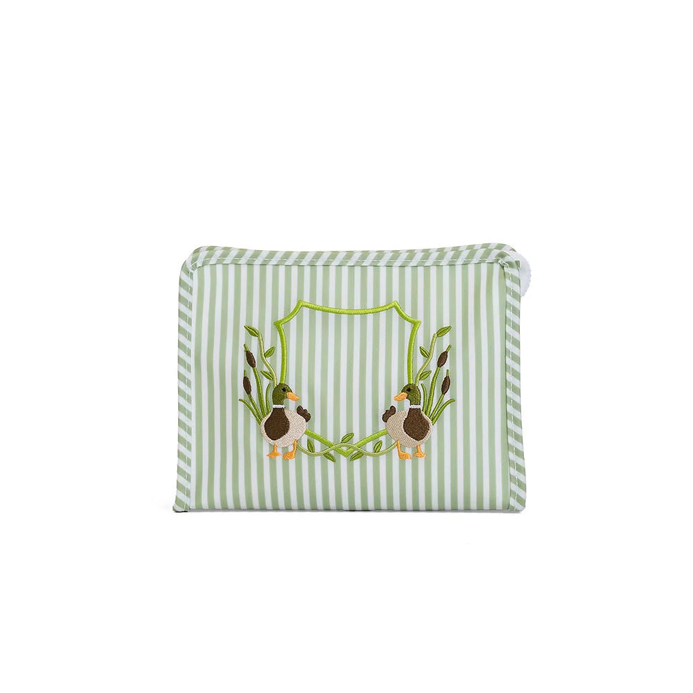 TRVL Design Roadie Medium Zip Pouch-PIMLICO DUCK SAGE