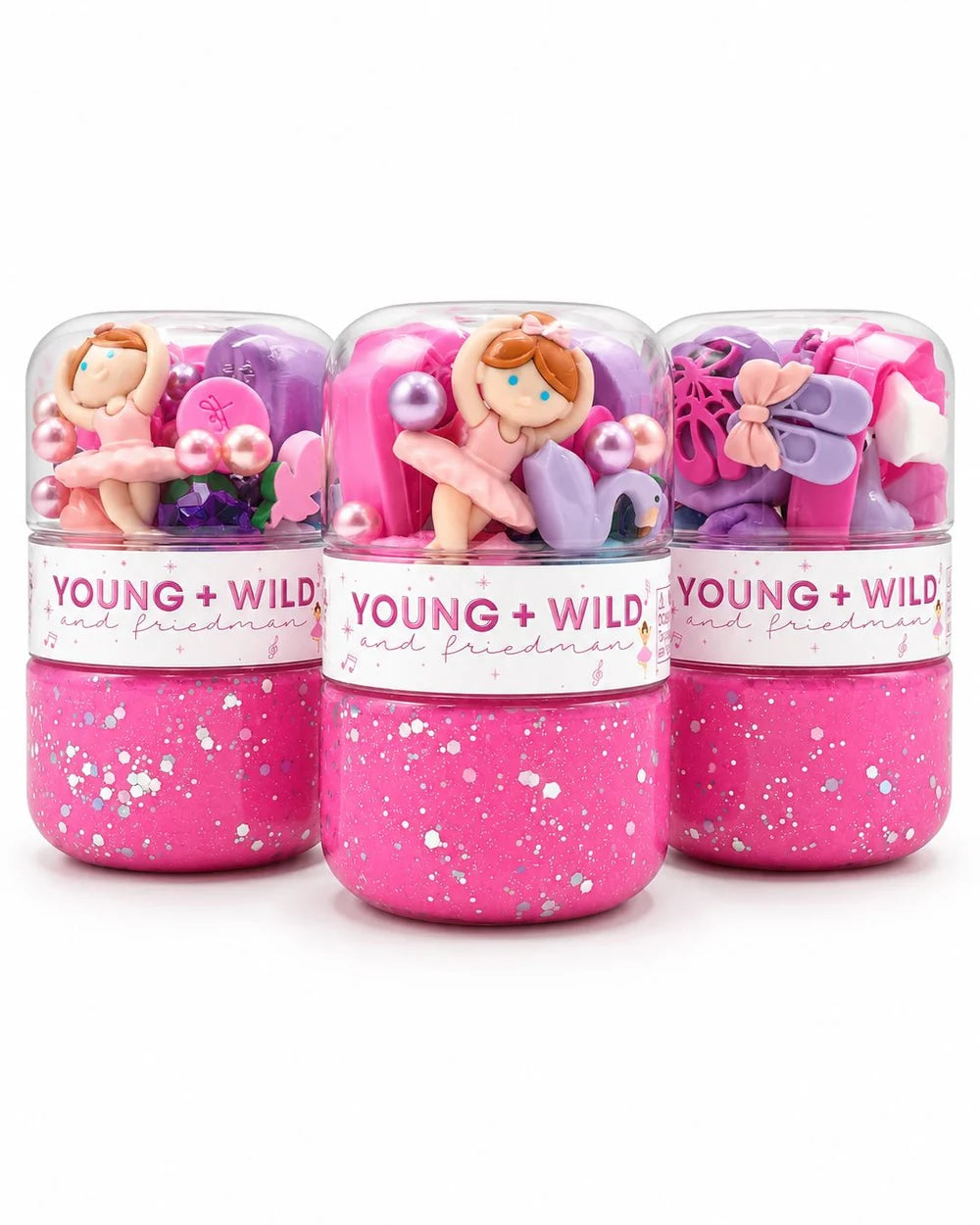 YWF Ballet Grab & Go Dough Jar
